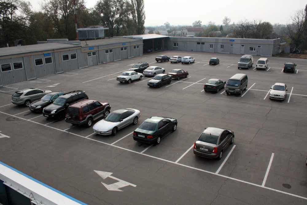 Применение КАРКАМ КАМ-1405 в открытых автомобильных парковках