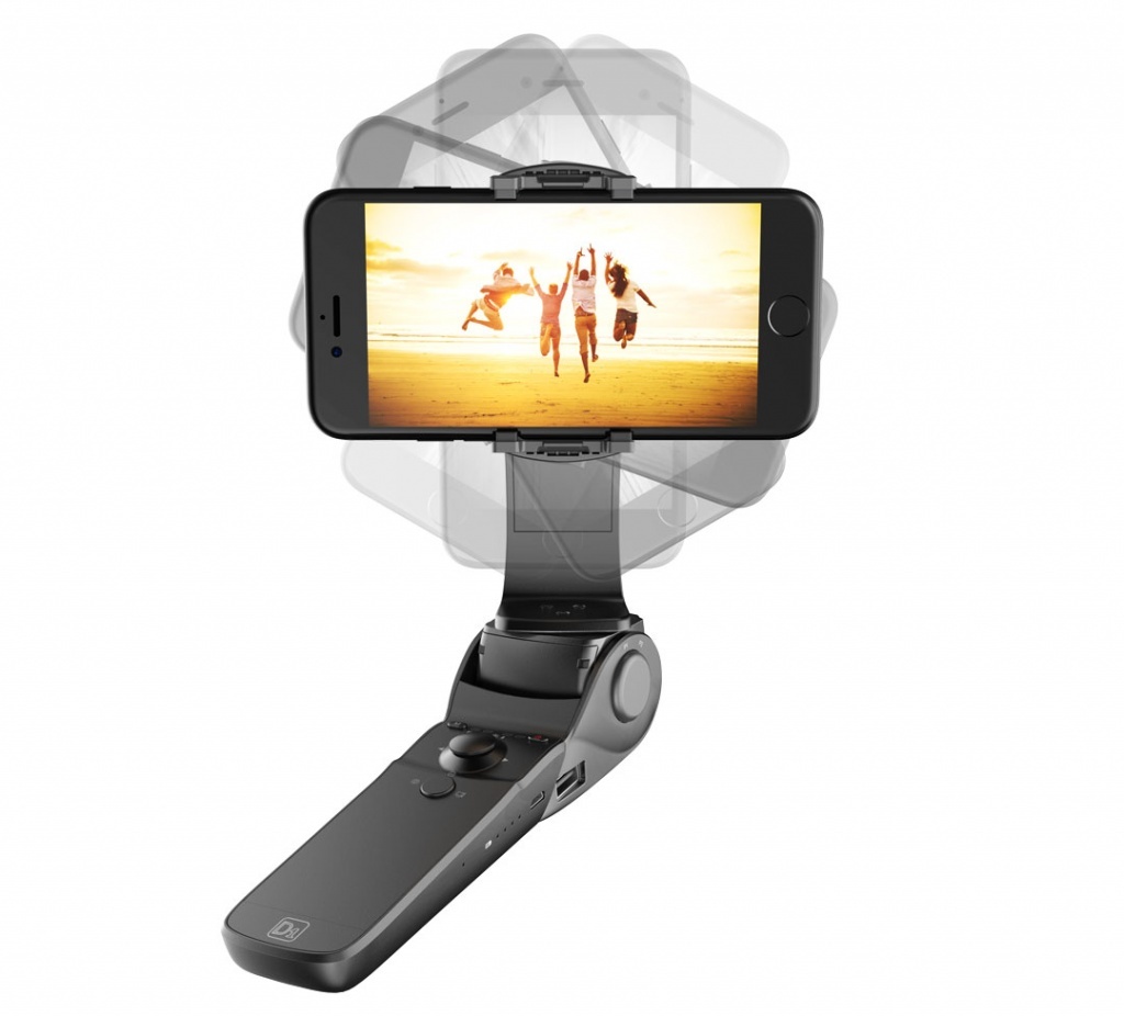 Hohem D1 – компактный стабилизатор со складной конструкцией для смартфона или экшн-камеры.