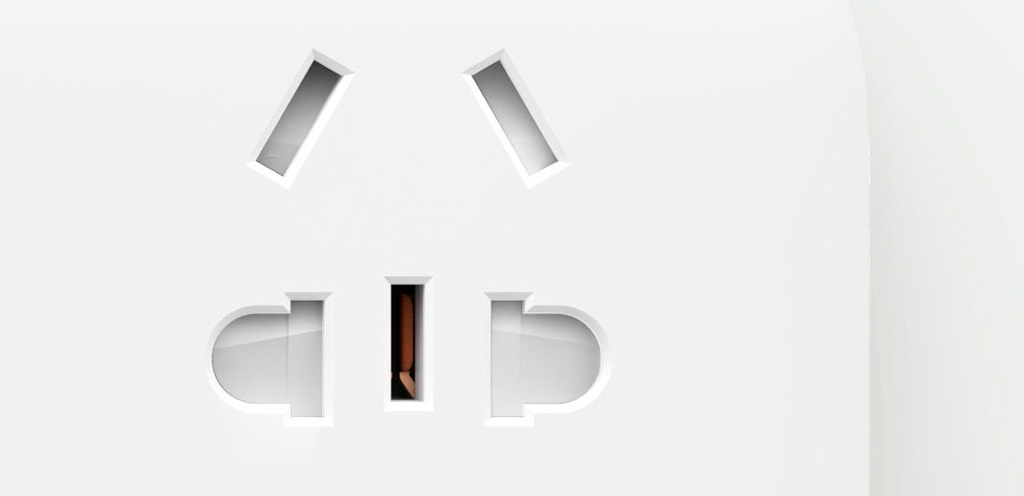 Xiaomi Mi Power Strip 5 Sockets White безопасен для детей
