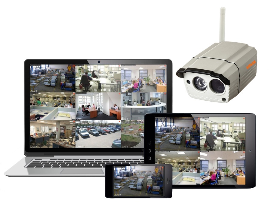 компактная Wi-Fi IP камера высокого разрешения КАРКАМ КАМ-1405