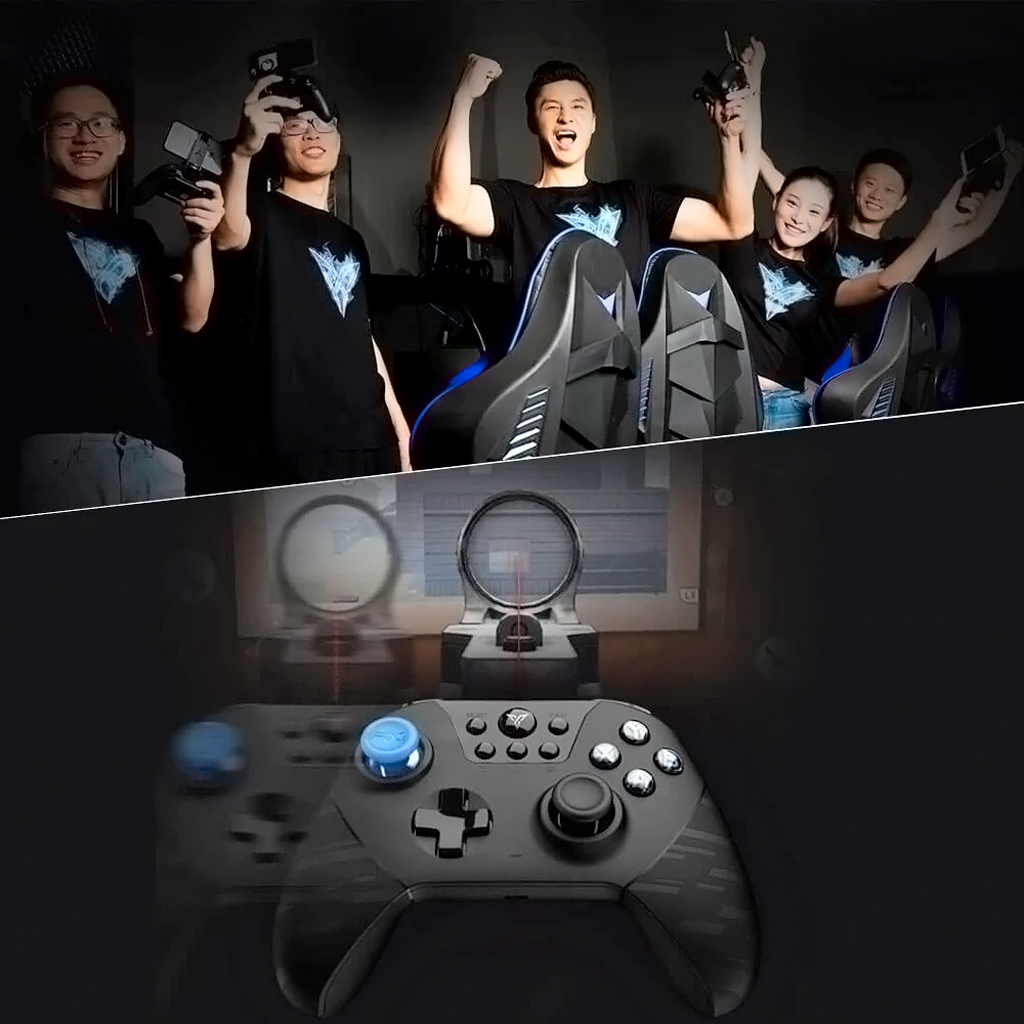 Xiaomi Feat Black Knight X8pro Gamepad игровой джойстик, выполненный в современном эргономичном дизайне