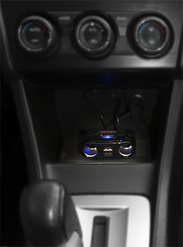 КАРКАМ RP-22 разветвитель прикуривателя с 2-мя USB портами