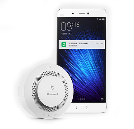 Умный датчик дыма Xiaomi Mijia Honeywell - Дистанционное оповещение