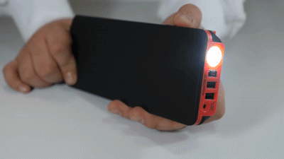 Пуско-зарядное устройство Carcam ZY-25 - Светодиодный фонарь