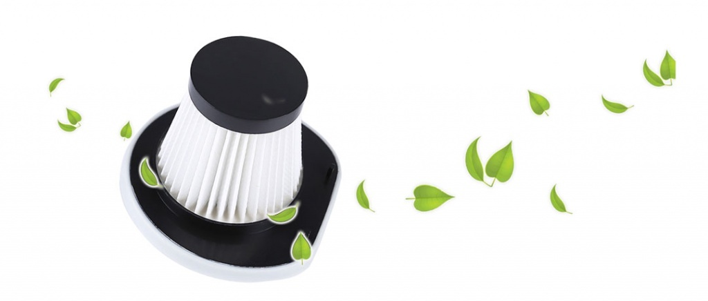 Автомобильный пылесос CARCAM Vacuum-1 black - HEPA-фильтр