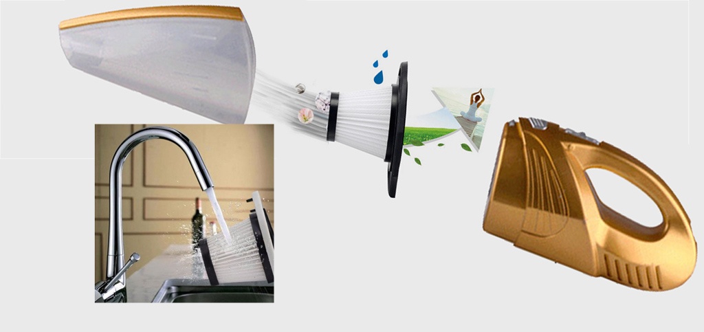 Автомобильный пылесос CARCAM Vacuum-5 - HEPA-фильтр