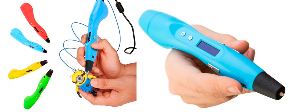 3D ручка RP400A современный гаджет, который позволит вам создавать объемные рисунки