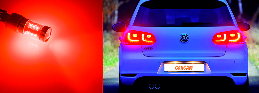 CARCAM WY21/5W-7443-80W 30000 часов постоянной работы