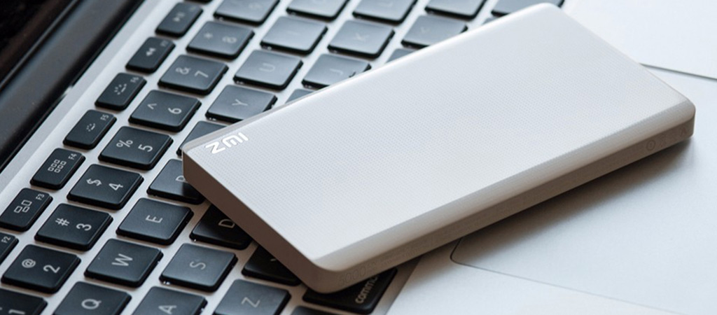 Аккумулятор ZMI Power Bank 5000mAh White - Ультратонкий внешний аккумулятор емкостью 5000мАh