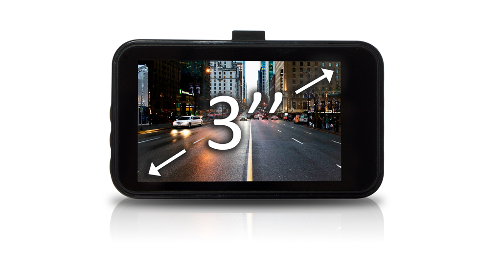 CARCAM F3 - LCD-Дисплей 3"