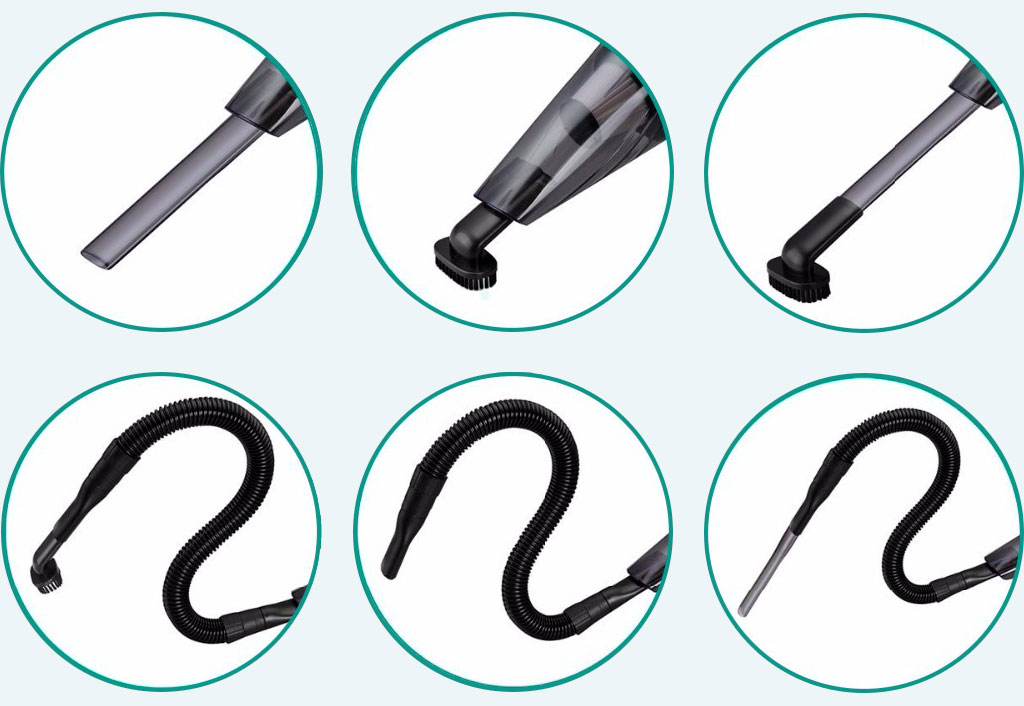 Автомобильный пылесос CARCAM Vacuum-1 white - Быстрая уборка