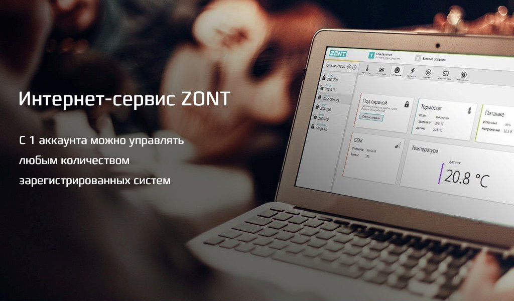 MicroLine Mega SX-170М - WEB-сервис