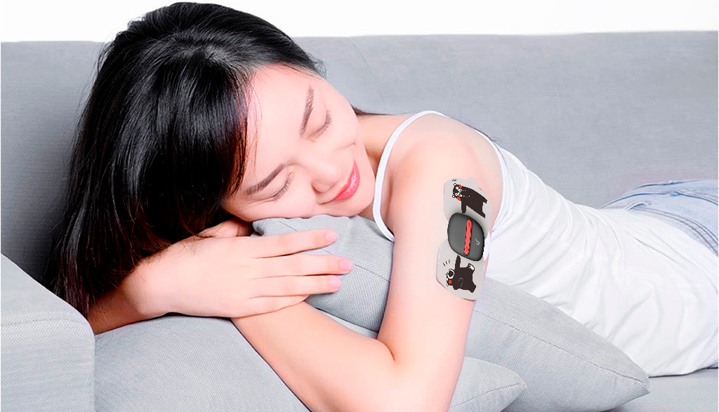 LERAVAN Mi Home Electrical TENS Pulse Therapy Massage Machine Black портативный массажер