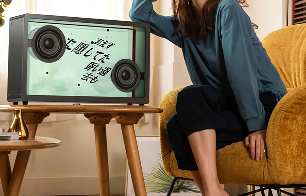 Xiaomi Morror Art Suspended Lyrics Transparent Bluetooth 3.jpg