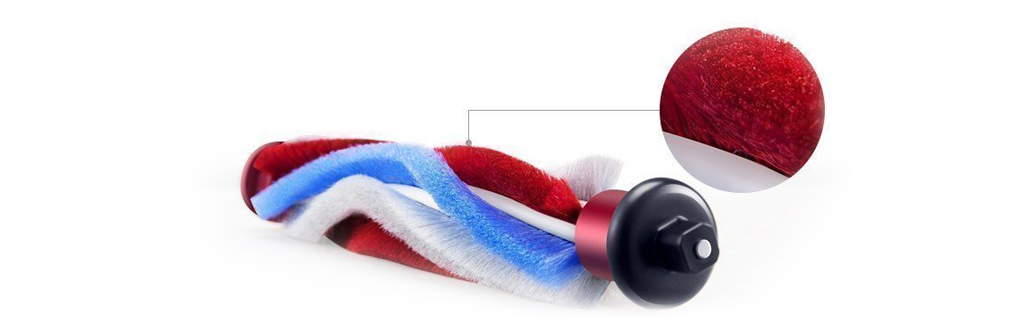 Щетки Xiaomi SWDK K580 оснащены мягким и тонким ворсом, благодаря которому они с легкостью вычистит пыль и грязь не повредив напольное покрытие