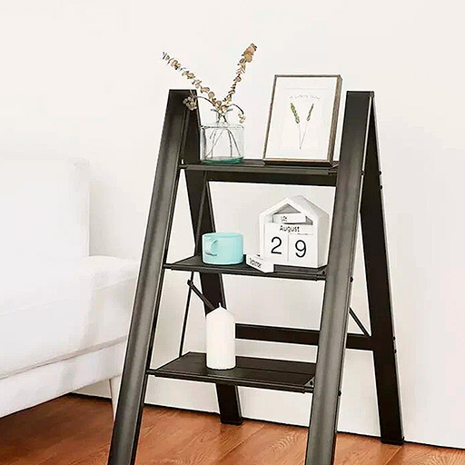 Xiaomi Mr. Bond Herringbone Household Folding Ladder Black pic 3.jpg