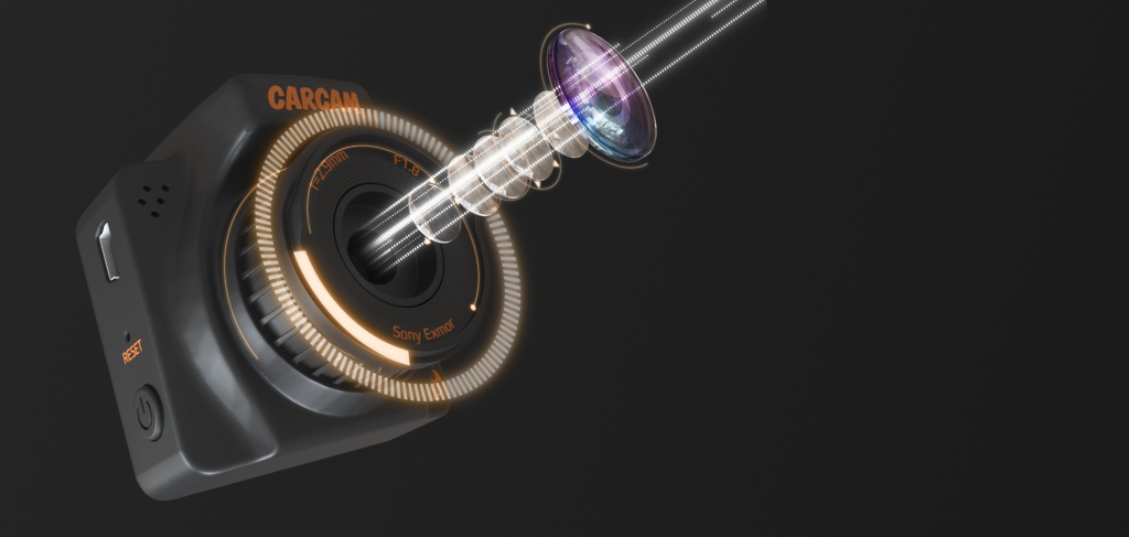 CARCAM R2 с 6-линзовым объективом и углом обзора в 145°