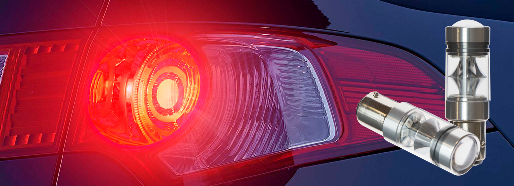 CARCAM PY21/5W-1157-30W-2325 красная светодиодная лампа для стоп-огней автомобиля