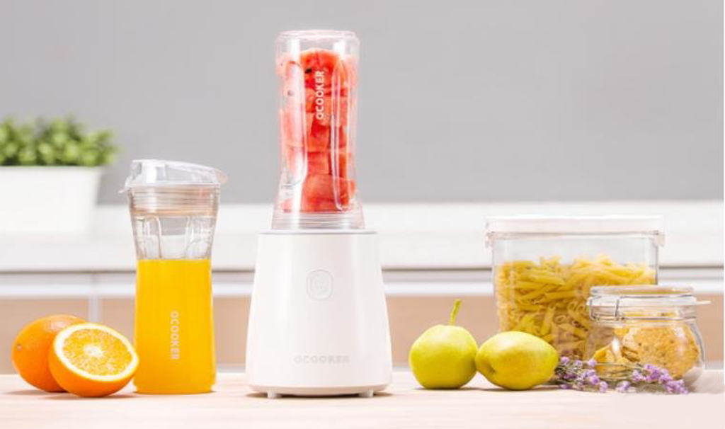 Блендер Xiaomi Qcooker Portable Cooking Machine Youth Version, белый – компактный блендер, выполненный в современном дизайне. 