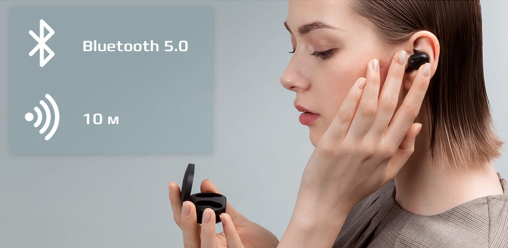 Беспроводные наушники Xiaomi (Mi) Redmi AirDots True Wireless Earbuds Basic - Никаких проводов