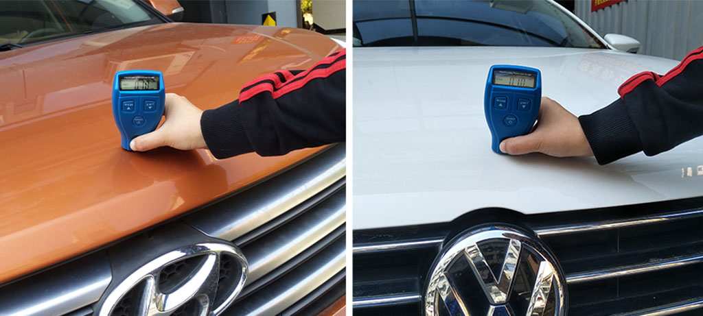 Универсальный толщиномер с диапазоном измерений от 0 мкм до 1800 мкм