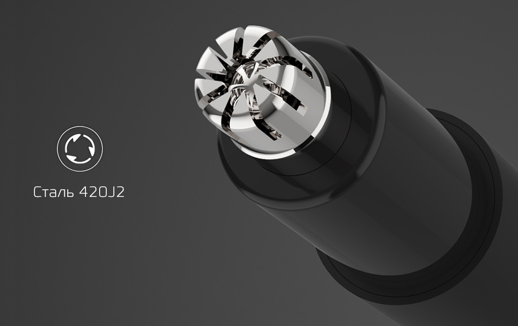 Xiaomi Mini Nose Hair Trimmer HN1 — Качественные материалы
