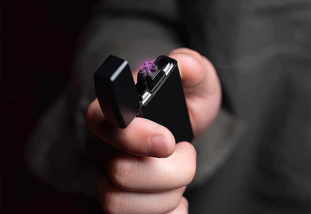 Электронная зажигалка Xiaomi Beebest L200 Black 9.jpg