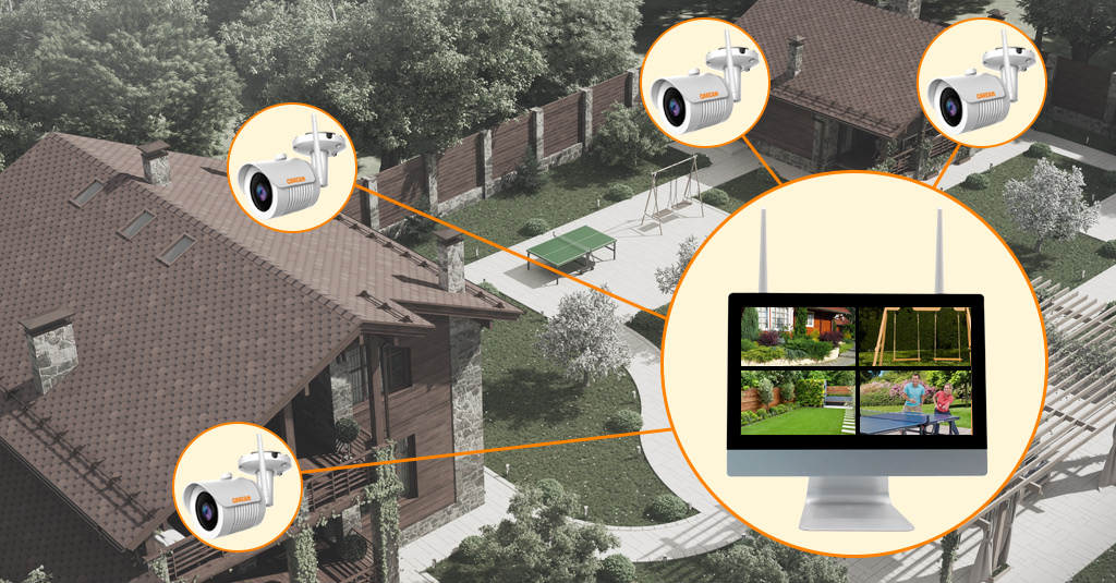 CARCAM KIT-5M - ПОДКЛЮЧЕНИЕ ПО WI-FI