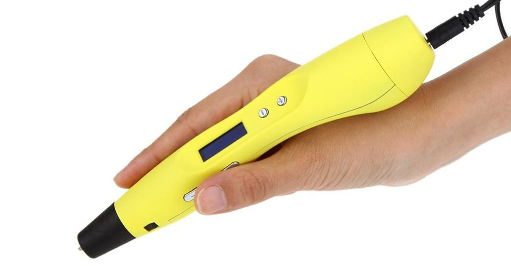 3D ручка RP400A обладает компактными габаритами и весом всего в 55 грамм