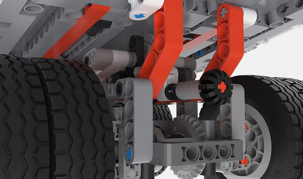 Xiaomi Mitu Block Robot Mine Truck идеально подходят к комплектам конструктора LEGO