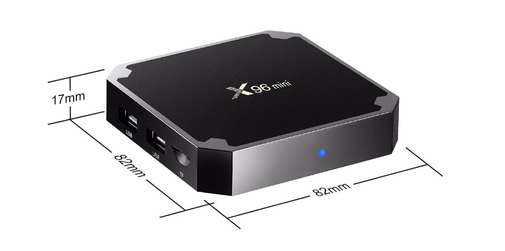 ТВ приставка X96 mini - КОМПАКТНОСТЬ