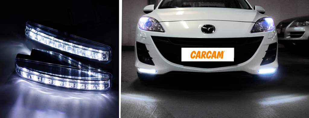 CARCAM LED DRL DR05 используются современные светодиоды