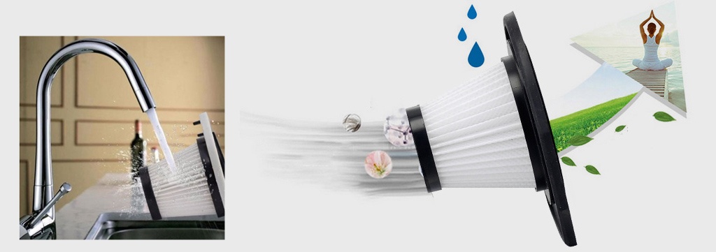 Автомобильный пылесос CARCAM Vacuum-4 - HEPA-фильтр