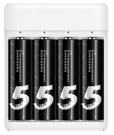 Купить Xiaomi ZMI PB401 AA/AAA Battery Charger White (4шт AA Z15)