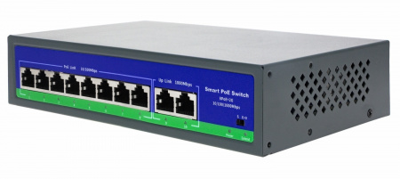 Купить CARCAM Standard 8+2 Uplink Gigabit AI PoE Switch (ССF0820GBLC)
