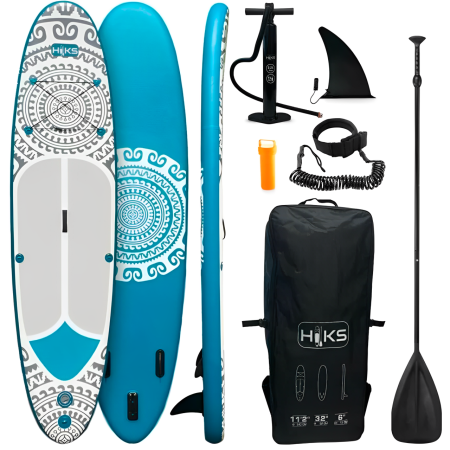 Купить HIKS Inflatable SUP Board 340*82*15 Blue