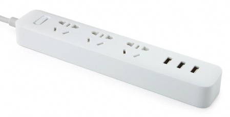 Купить Xiaomi Mi Power Strip 3 Sockets (XMCXB01QM) White