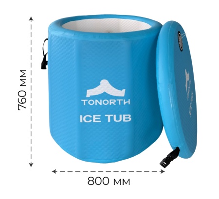 Купить Tonorth Inflatable Ice Tub 80x76x32 230L (TS-LCP01) Blue