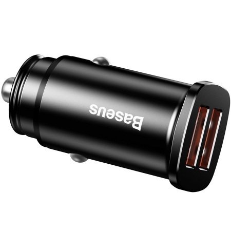 Купить Baseus Car Charger 30W Dual QC3.0 Black (CCALL-DS01)