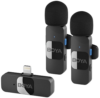 Купить Boya 2.4GHz Wireless Microphone System (BY-V2)