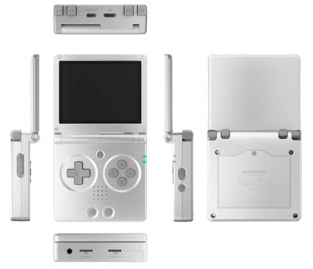 Купить Anbernic Portable Game Console RG35XXSP Silver