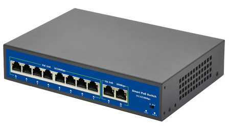 Купить CARCAM 8+2 Uplink Gigabit PoE Switch (ССF0820GBLA)
