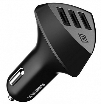 Купить ЗУ авто RCC304 3USB 2A черный REMAX