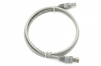 Купить Патч-корд Technolink UTP4 cat.5e, 1.0м, литой коннектор, серый