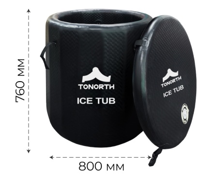 Купить Tonorth Inflatable Ice Tub 80x76x32 230L (TS-HCP01) Black