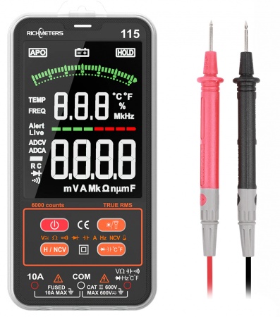Купить RichMeters RM115VA Цифровой мультиметр