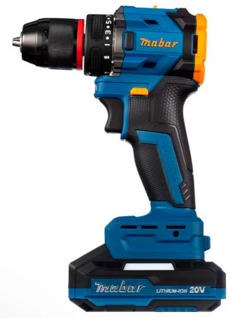 Купить MABAR 5502-2.0 Аккумуляторная бесщёточная ударная дрель-шуруповёрт