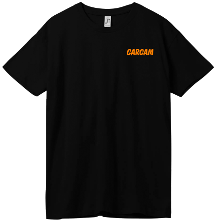 Купить Carcam Футболка чёрная M