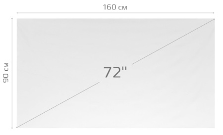 Купить Mivo Projector Screen 72" (M72A)