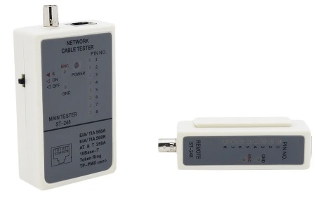 Купить CARCAM CT248 Тестер витой пары и BNC кабеля